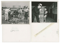 Eighteen 10 x 8 Photos With Shemp, From Various Three Stooges Films & Public Appearances -- 17 Glossy, 1 Matte Finish -- Very Good Condition -- List of Films at NateDSanders.com